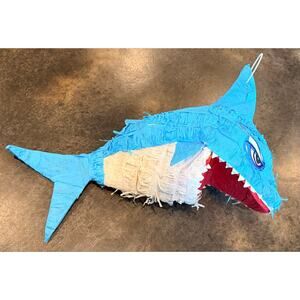 New ya Outta Shark Piñata, Daddy Shark, Baby Shark, Mama Shark, Party, Birthday